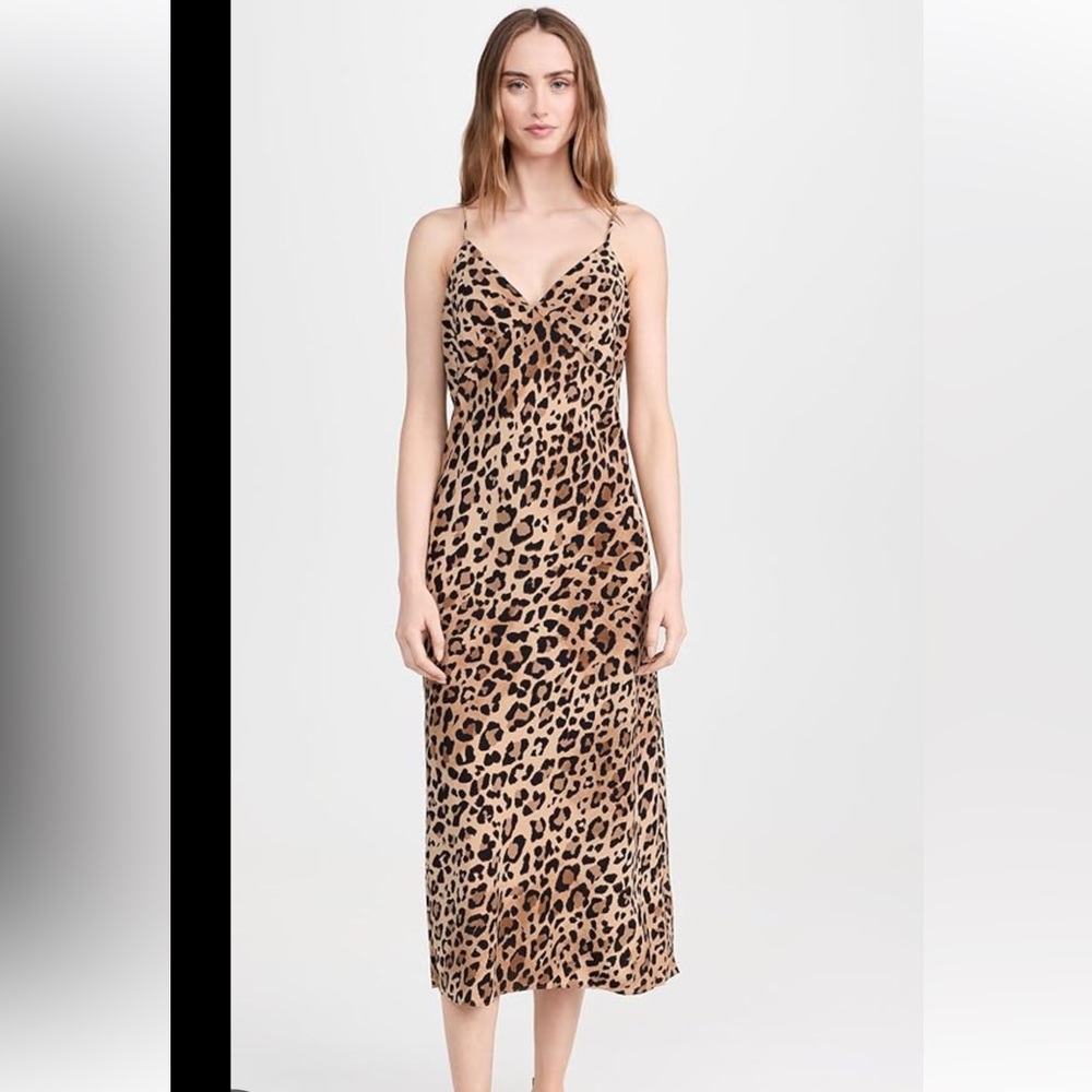 AYR Heck Yes Dress Silk leopard print